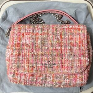 Kate Spade New York Briar Lane Quilted Tweed Emelyn Crossbody